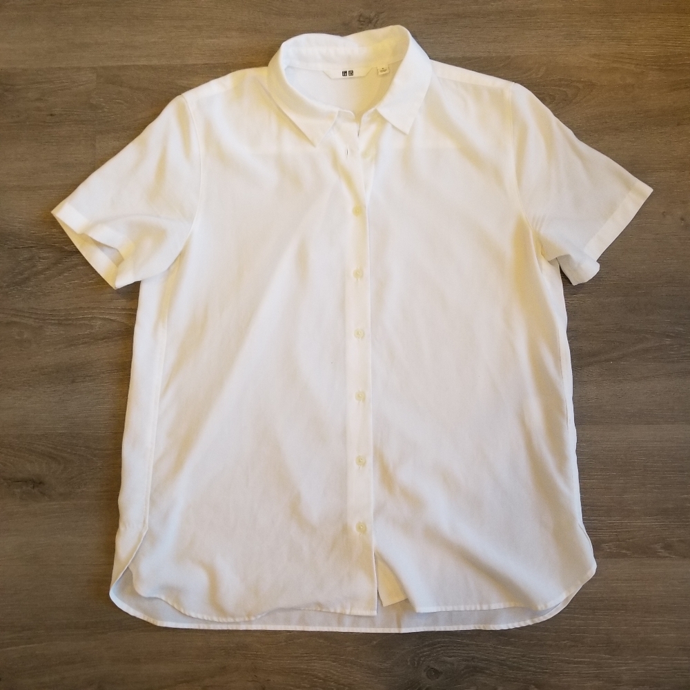Uniqlo Short Sleeve Button Down